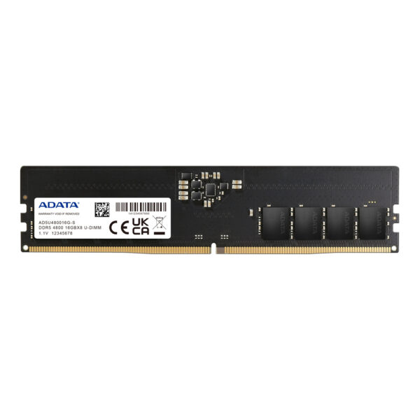 MEMORIA ADATA DDR5 16GB 4800MHZ SINGLE TRAY CL40