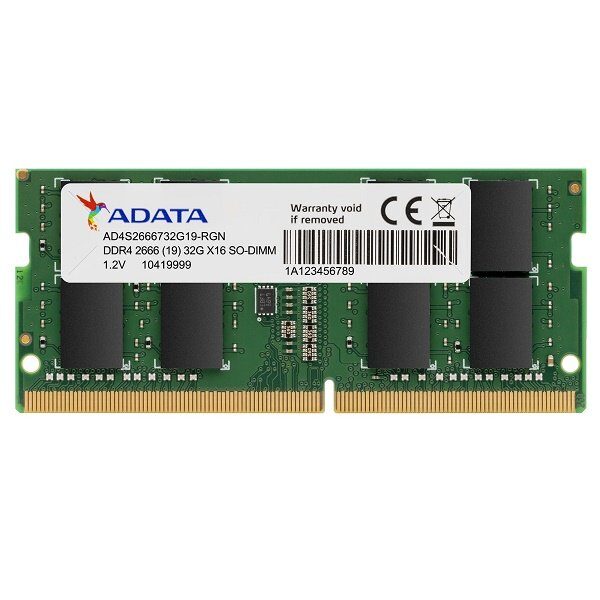 MEMORIA SODIMM ADATA DDR4 16GB 2666MHZ TRAYNON